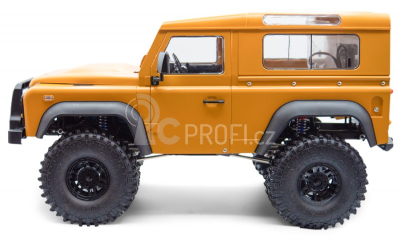 RC auto Land Rover Defender 90 1:10, oranžová
