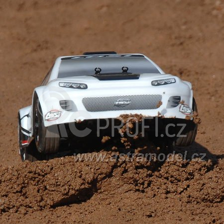 RC auto Losi Micro-Rally Car 1:24 4WD, bílý/červený