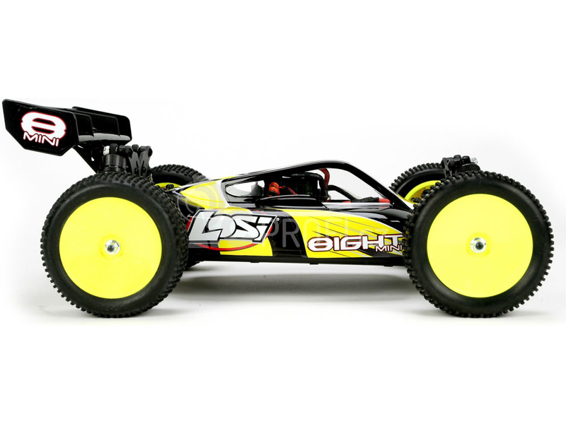 RC auto Losi Mini 8IGHT 1:14, černá