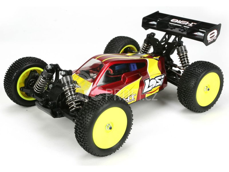 RC auto Losi Mini 8IGHT 1:14, červená