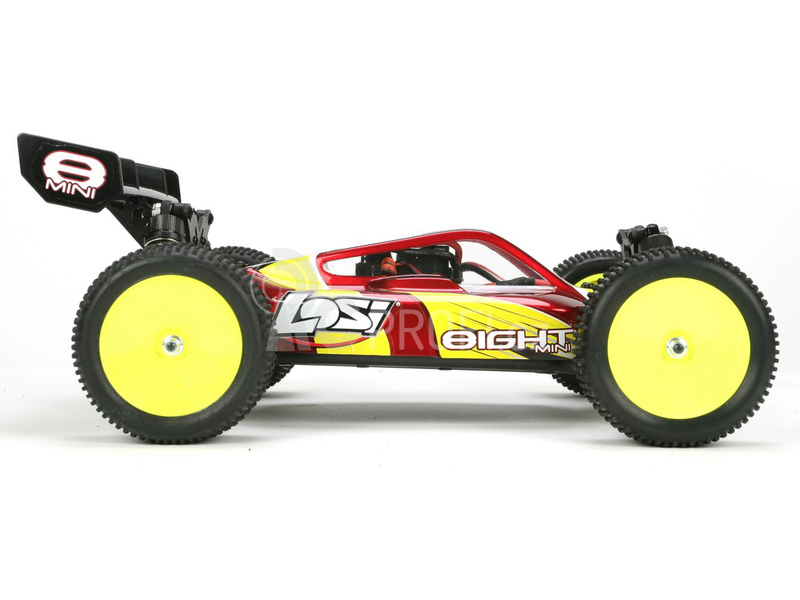 RC auto Losi Mini 8IGHT 1:14, červená