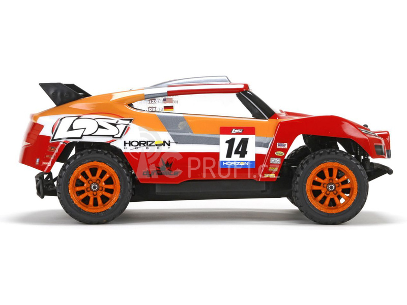 RC auto Losi Mini Desert Truck 1:14 4WD Brushless