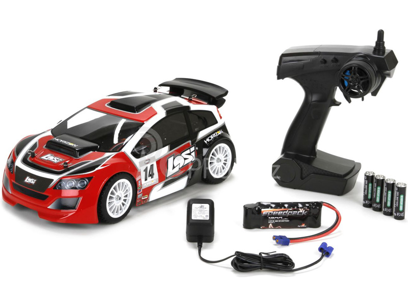 RC auto Losi Mini Rally 1:14 Brushless 4WD RTR