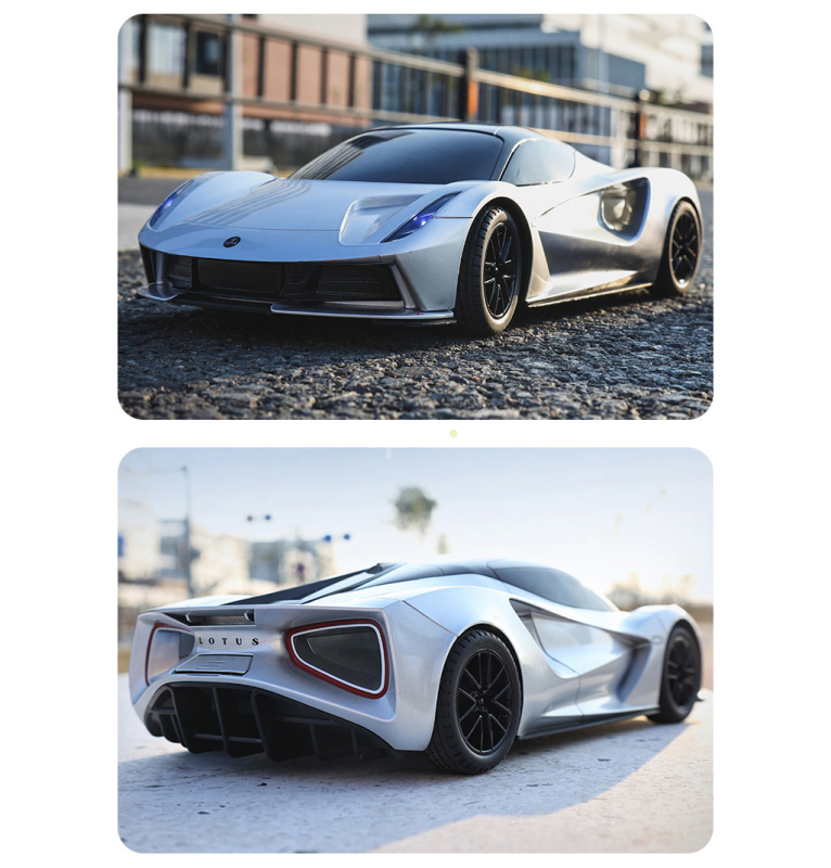 RC auto Lotus Evija, červená