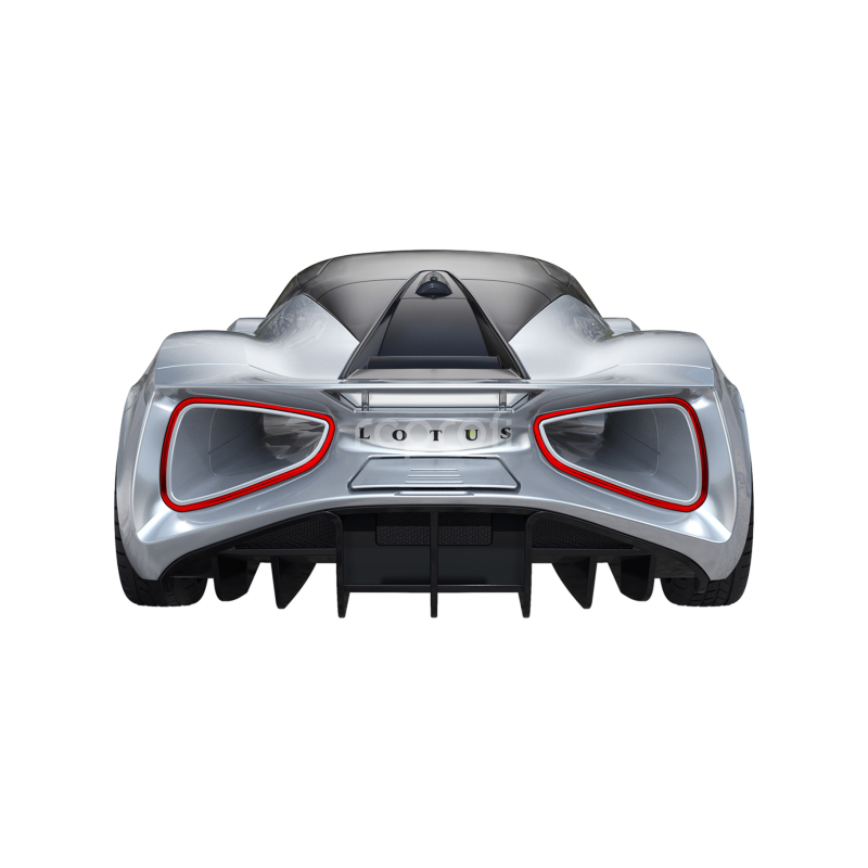 RC auto Lotus Evija, stříbrná