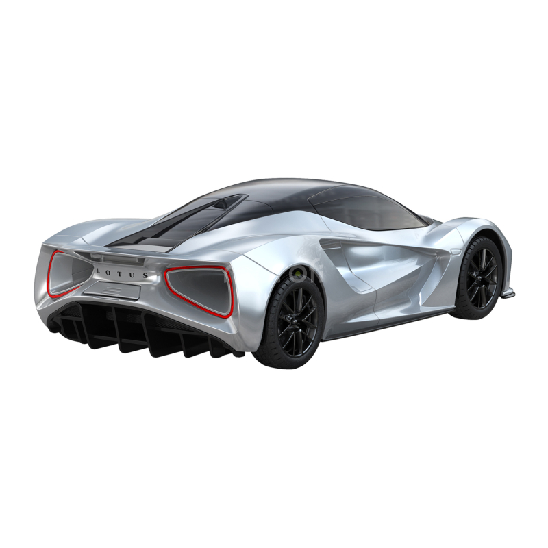 RC auto Lotus Evija, stříbrná