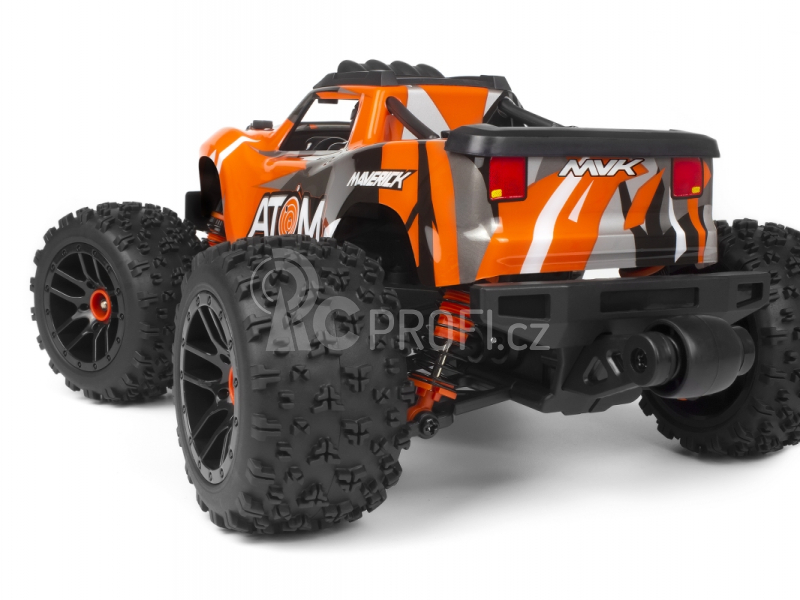 RC auto Maverick Atom 1/18 4WD Electric Truck, oranžová