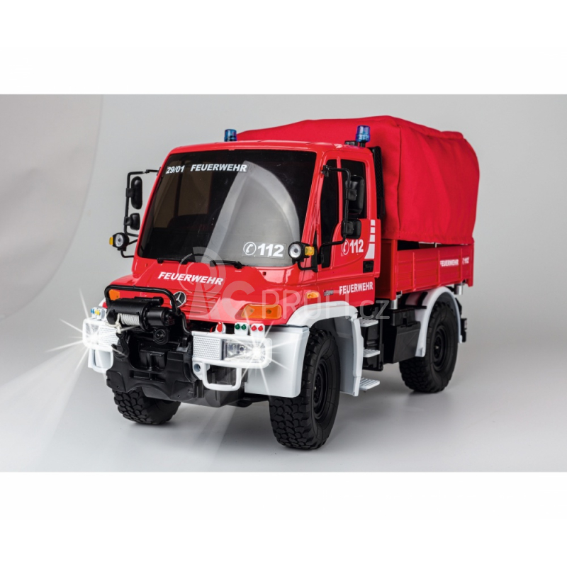 RC auto MB Unimog U300, hasiči