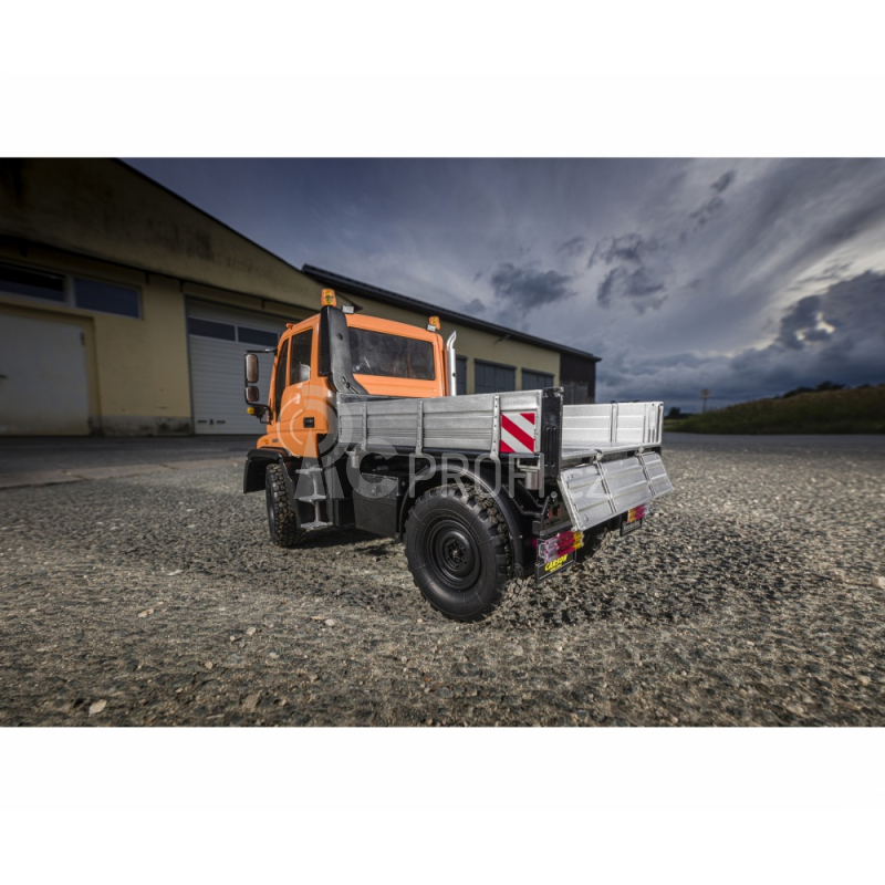 RC auto MB Unimog U300, oranžová