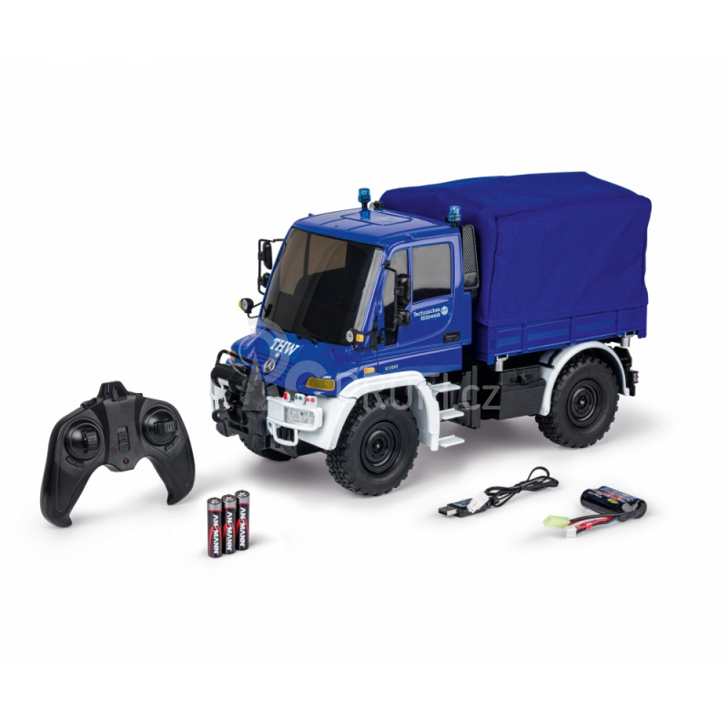 RC auto MB Unimog U300 THW