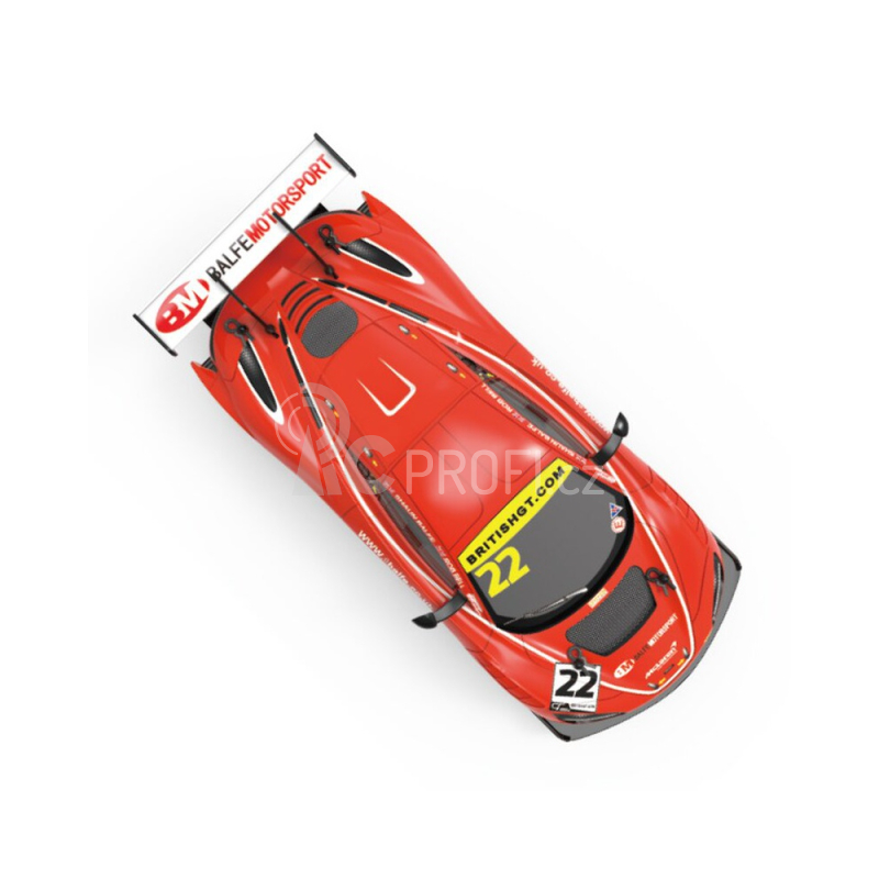 RC auto MC Laren 720S GT3, červená