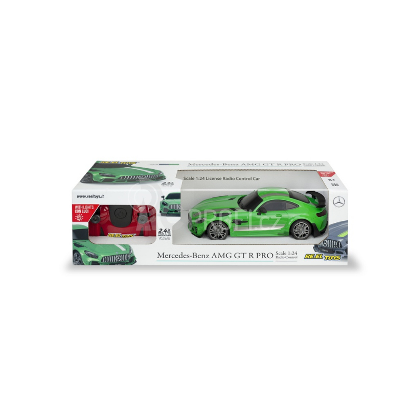 RC auto Mercedes-Benz AMG GT R PRO, zelená
