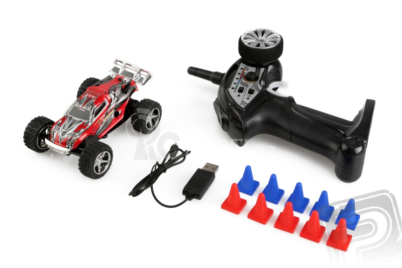 RC auto Micro car, červená