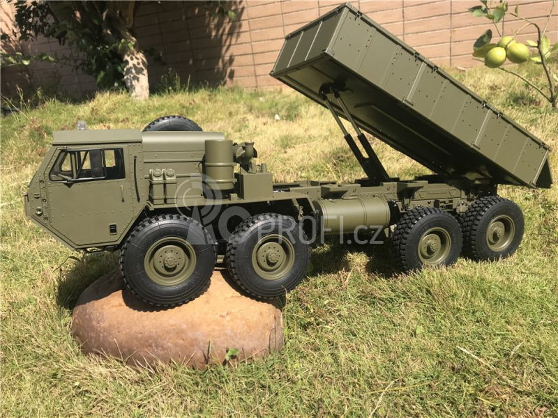 RC auto MilitaryTruck 1:12, zelený