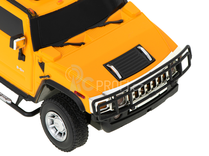 RC auto mini Hummer H2, žlutá