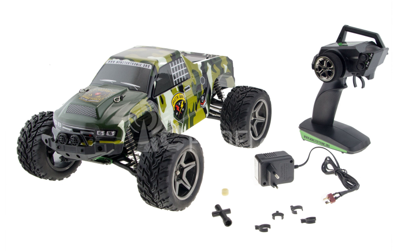 RC auto Monster Truck 64 Divize, maskáčový