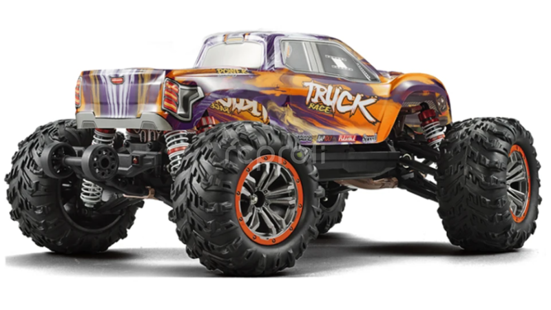RC auto Monster Truck 65, oranžová