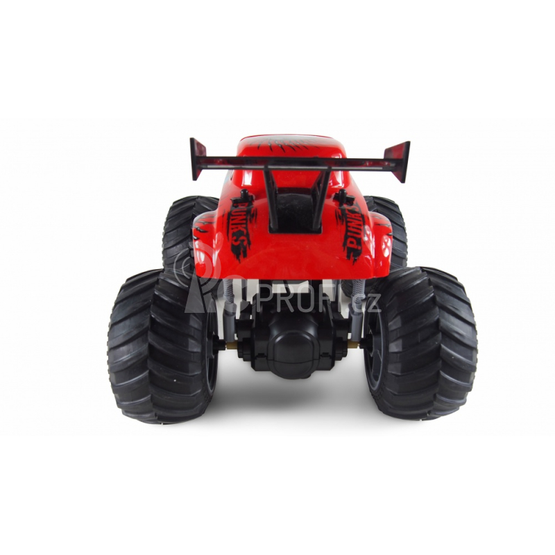 RC auto Monster Truck Crazy Hot Rod, červená