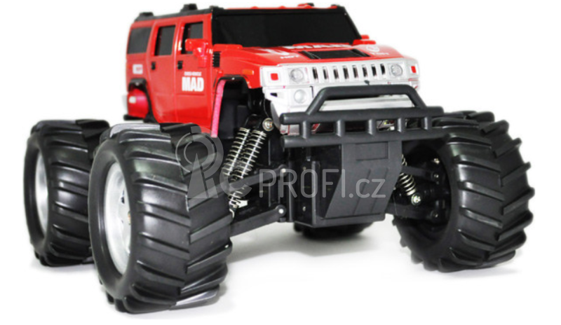 BAZAR - RC auto Monster Truck MAD, červená