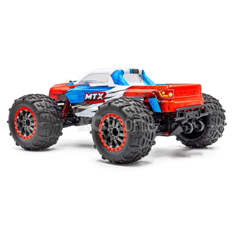 RC auto MTX elektro Offroad MT, červeno/modrá