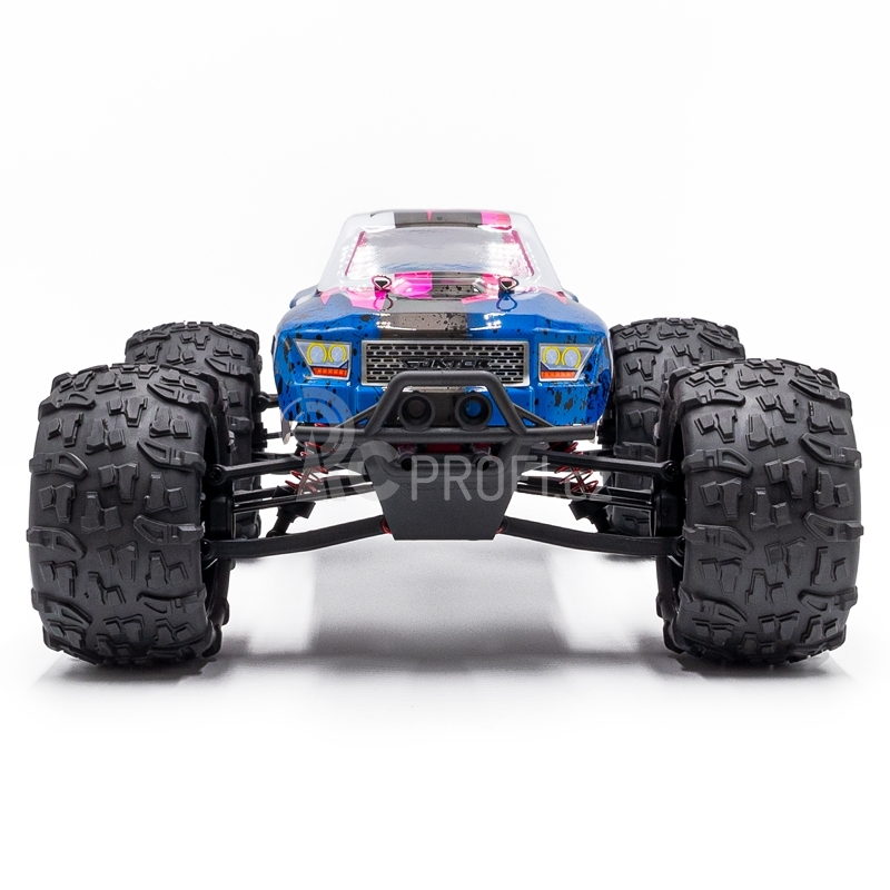 RC auto MTX elektro Offroad Truggy, růžovo/fialovo/modrá