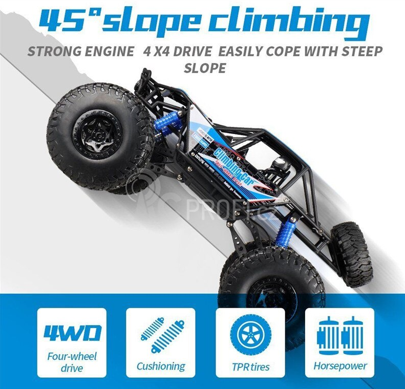 RC auto MZ-CLIMB crawler 1:14, modrá