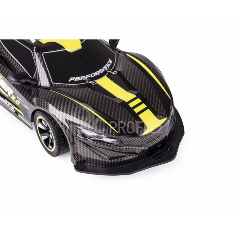 RC auto Night Racer 2.0, žlutá