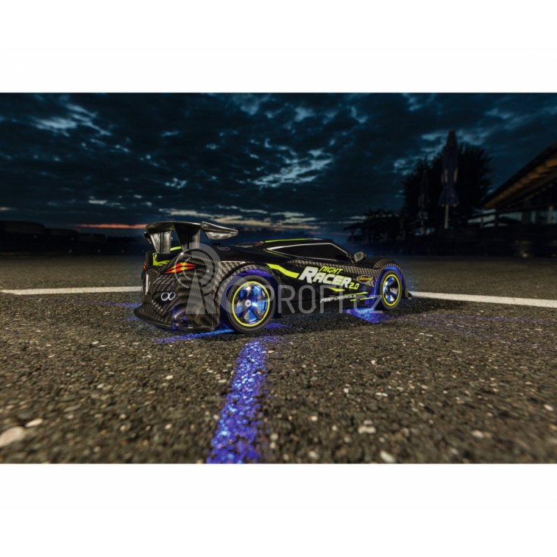 RC auto Night Racer 2.0, žlutá