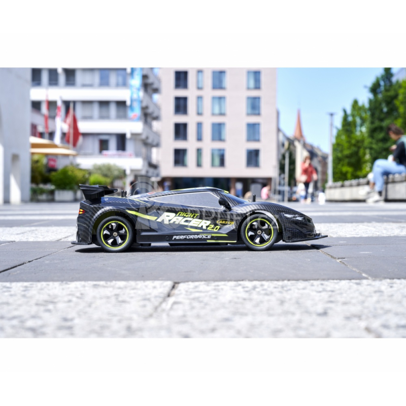 RC auto Night Racer 2.0, žlutá