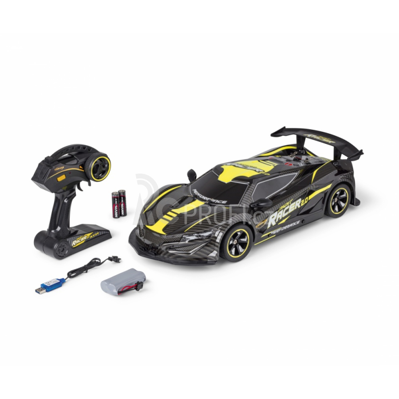 RC auto Night Racer 2.0, žlutá