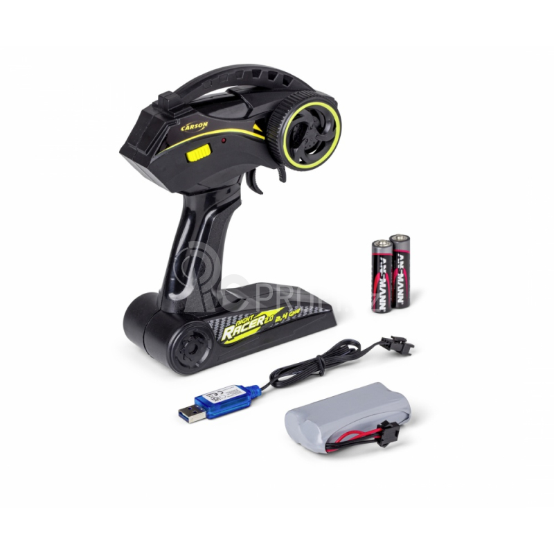 RC auto Night Racer 2.0, žlutá