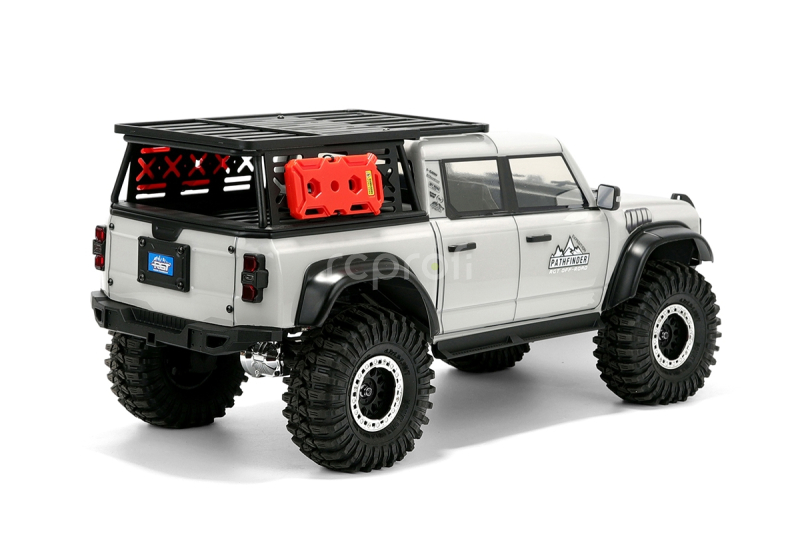 RC auto PATHFINDER 1/10 sada 2,4GHz, bílá