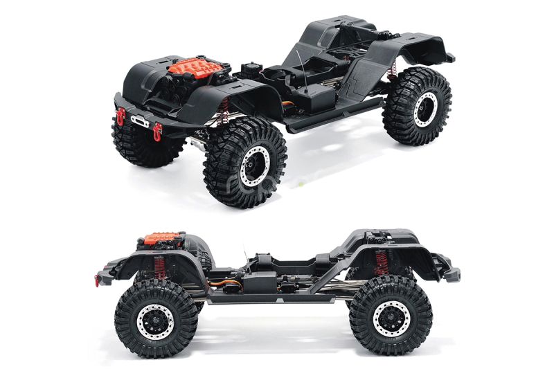 RC auto PATHFINDER 1/10 sada 2,4GHz, bílá