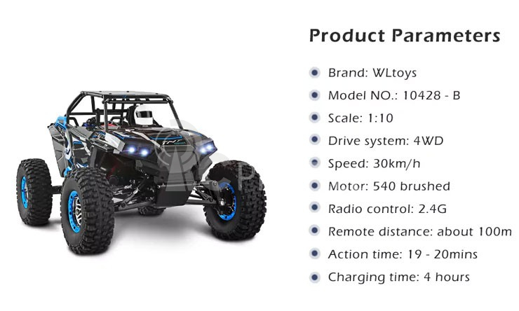 RC auto Polaris RZR 1:10XL