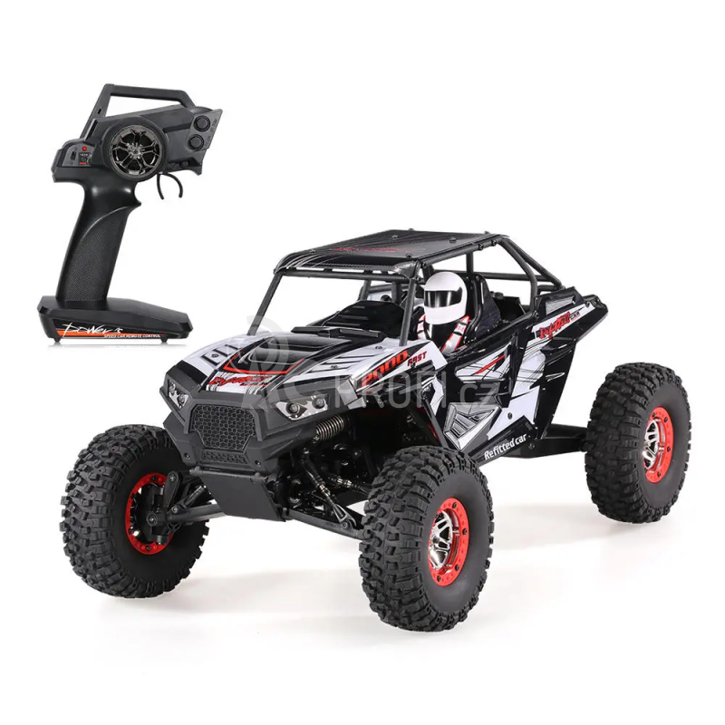 RC auto Polaris RZR 1:10XL, červená