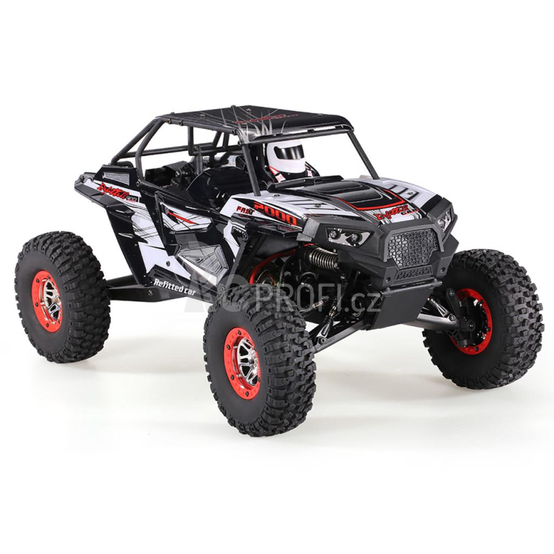 RC auto Polaris RZR 1:10XL, červená