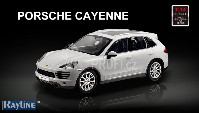 RC auto Porsche Cayenne, bílá