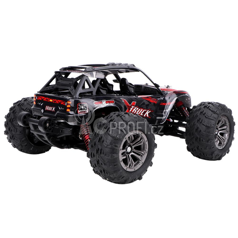 RC auto Q902C Spirit brushless, červená + náhradní baterie