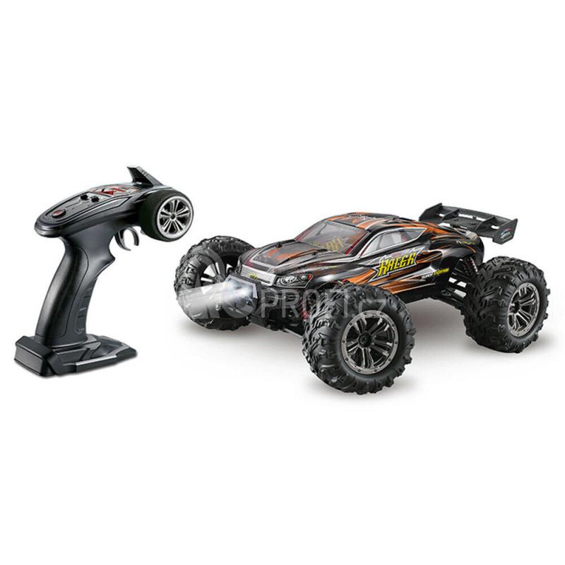 RC auto Q903C Spirit brushless, oranžová + náhradní baterie