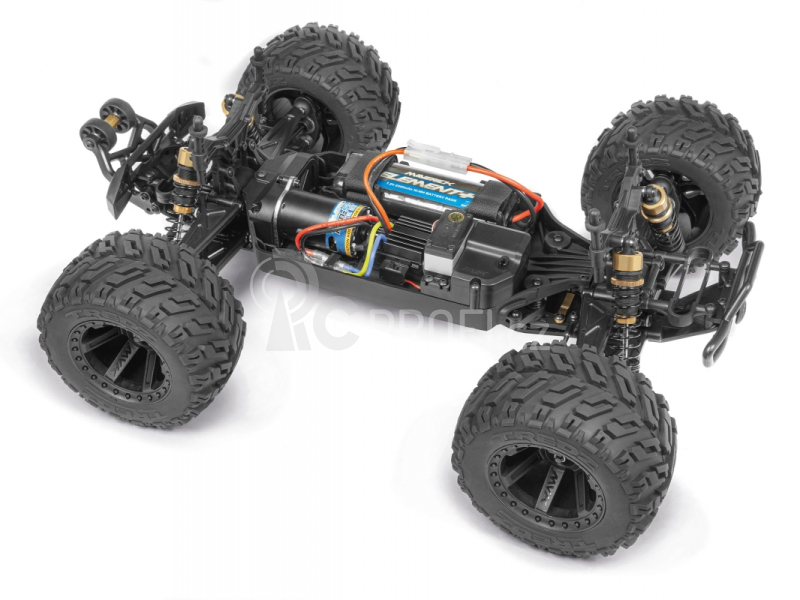 RC auto Quantum MT 1/10 4WD Monster Truck, červená
