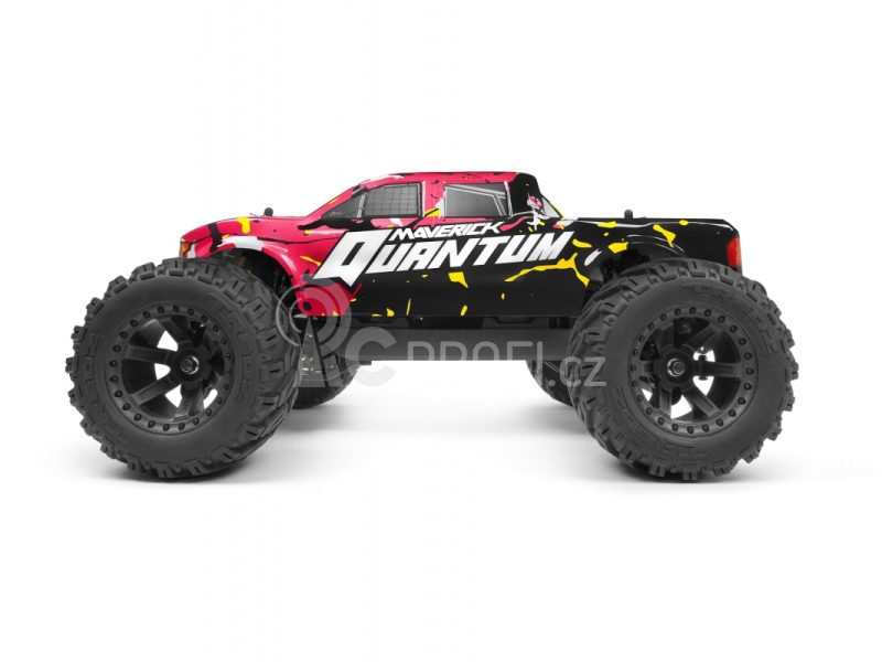 RC auto Quantum MT 1/10 4WD Monster Truck RTR, růžová