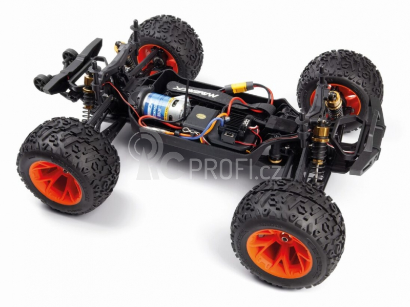 RC auto Quantum2 MT 1/10th Monster Truck, oranžová