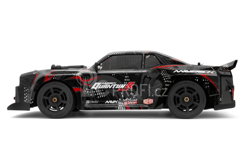 RC auto QuantumR Muscle Car FLUX 1/8 4WD, černo/červená