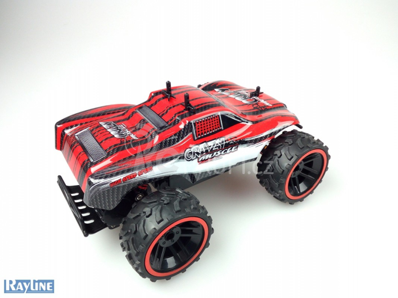 RC auto Racers Short, červená