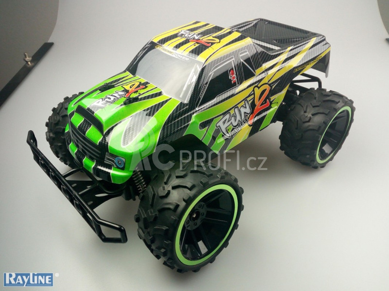 RC auto Racers, zelená