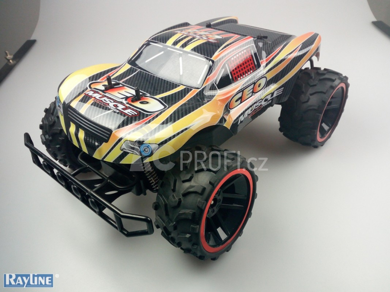 RC auto Racers, žlutá