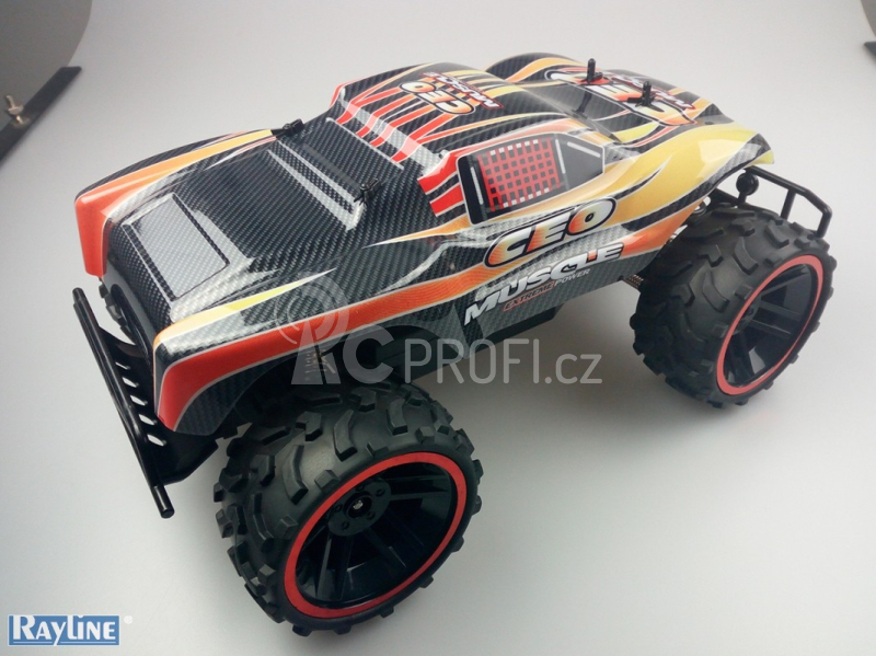 RC auto Racers, žlutá