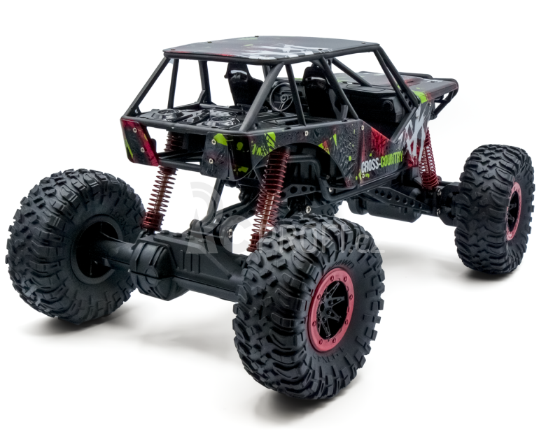 RC auto Rock Crawler 1:10, červená