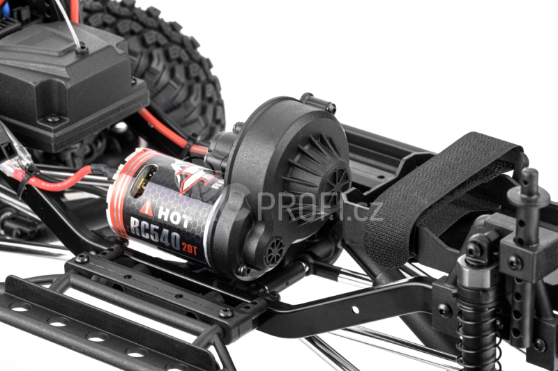 RC auto Rock Cruiser V2 1/10 sada 2,4GHz, červená