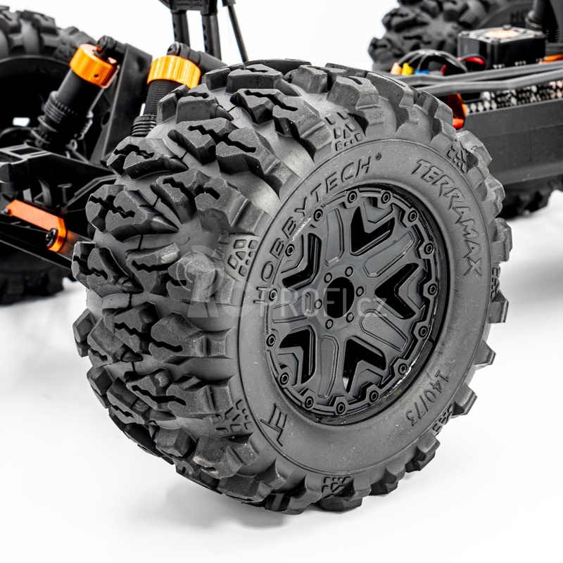 RC auto ROGUE TERRA RTR Brushless Monster Truck 4WD, červená